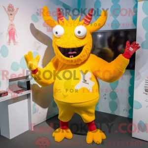Mascot character of a...