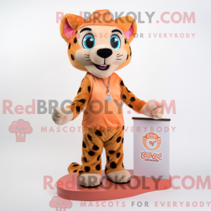 Mascot character of a Peach...