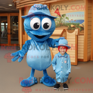 Mascot karakter van een...