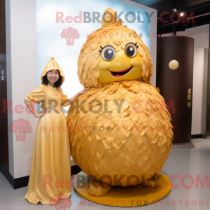 Mascot character of a Gold...