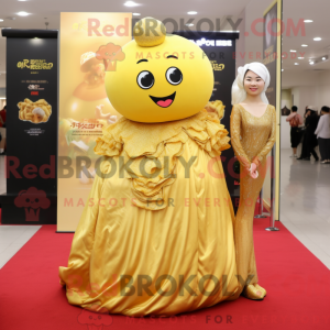 Mascot character of a Gold...