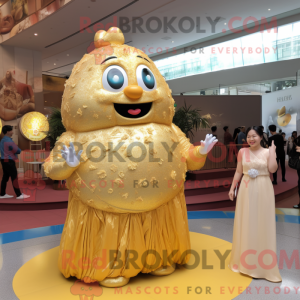 Mascot character of a Gold...