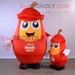 Mascottekarakter van een...