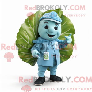 Postava maskota Sky Blue...