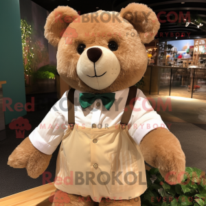 Mascottefiguur van een...