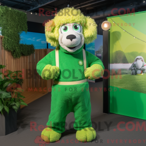 Mascot character of a Lime...