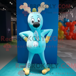Mascottekarakter van een...