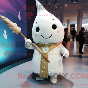 Mascot character of a Cream...