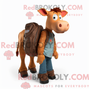 Maskot-karakter af en Rust...
