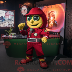 Mascot character of a...