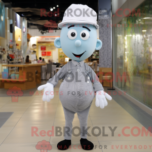 Mascot character of a Gray...