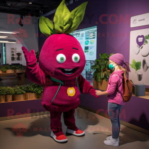 Magenta Beet mascotte...