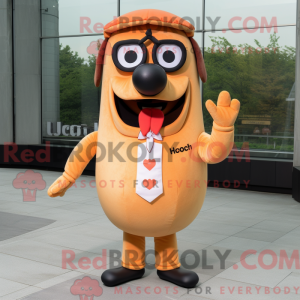 Mascottekarakter van een...