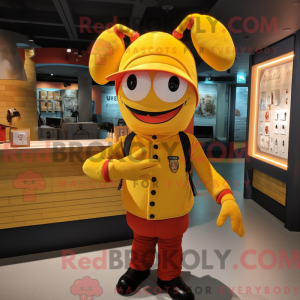 Mascot character of a...