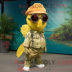 Mascot character of a...