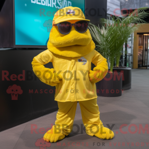 Mascot karakter van een...