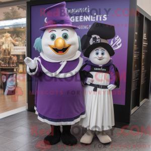Maskot karakter af en...