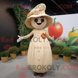Mascot karakter van een...