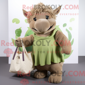 Mascot karakter van een...