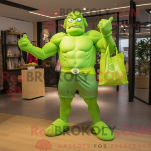 Personnage mascotte d un...