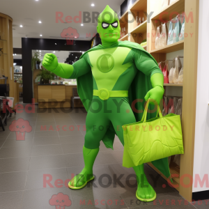Mascot character of a Lime...