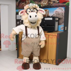 Mascottekarakter van een...