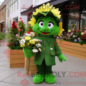 Mascot karakter van een...