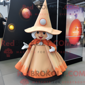 Mascot character of a Peach...