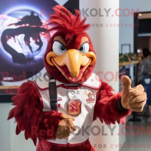 Maskot karakter af en...