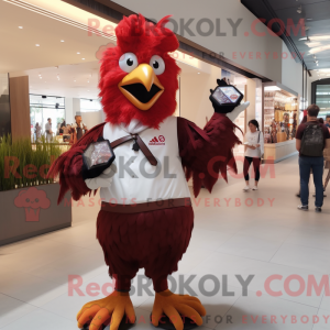 Maskot karakter af en...