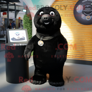 Mascot karakter van een...