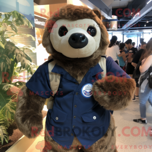 Personnage mascotte d un...