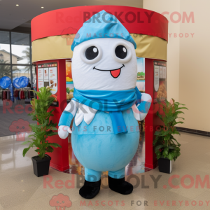 Mascot karakter van een...