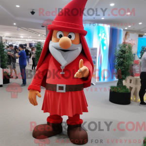 Mascot character of a Red...