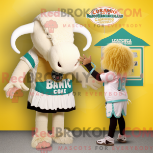 Mascot character of a Cream...