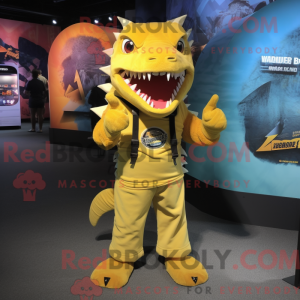Mascot karakter van een...