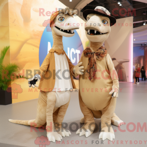 Mascot karakter van een...