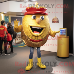 Mascot character of a Gold...