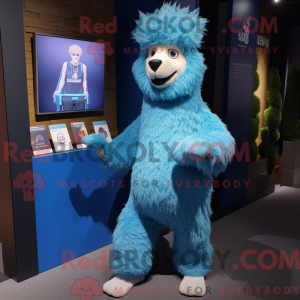 Mascot karakter van een...
