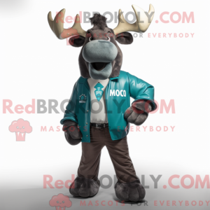 Postava maskota Teal Moose...