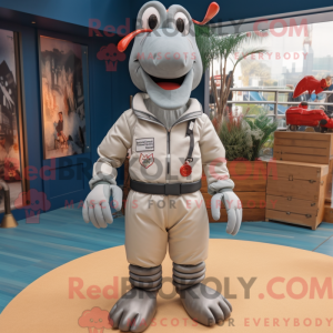Mascot karakter van een...