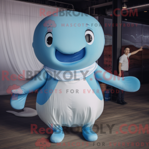 Mascot character of a Cream...