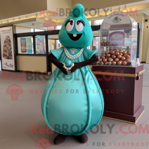 Maskot karakter af en...