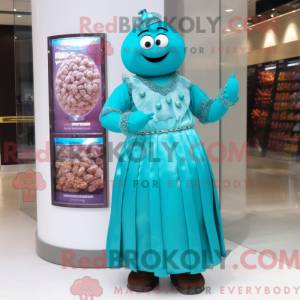 Maskot karakter af en...