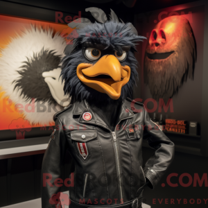 Mascot character of a Black...