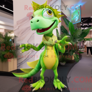 Mascot karakter van een...
