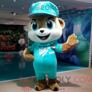 Mascot karakter van een...