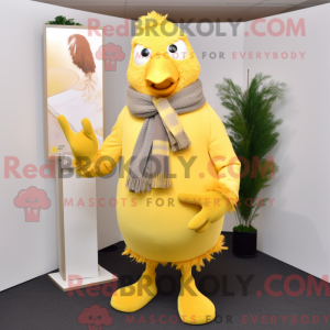 Mascot karakter van een...