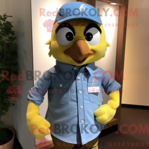 Personnage mascotte d un...