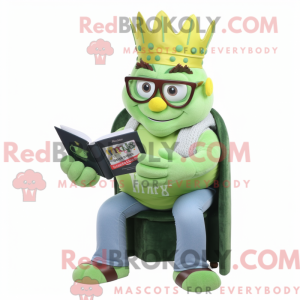 Personaje mascota de un rey...